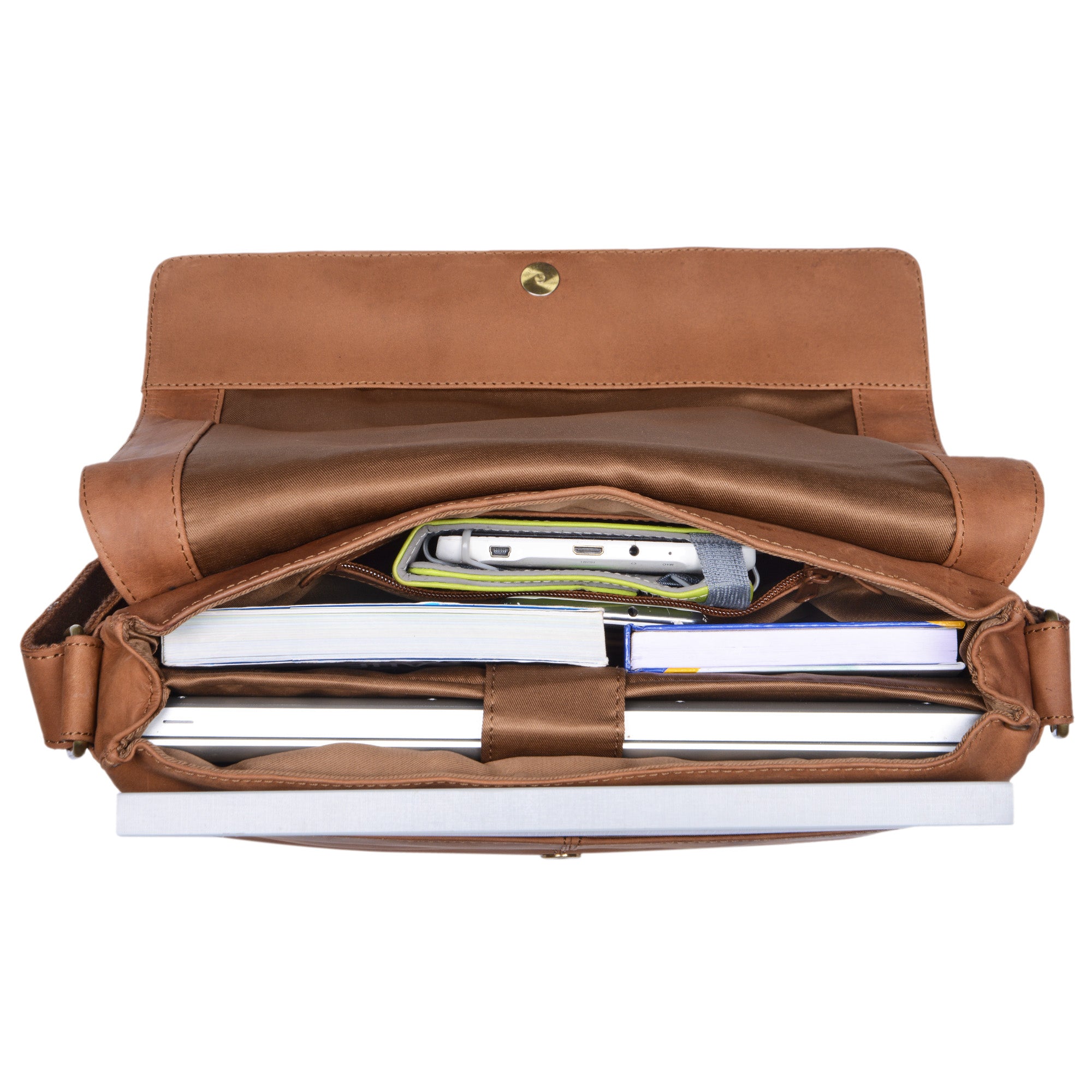 Klassische Bürotasche Leder Vintage