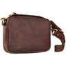 "Tamika" Kožená Crossbody Kabelka Dámská s Širokým Popruhem