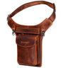 "Frankie" Kožená Ledvinka Crossbody Taška Na Hruď Vintage Styl