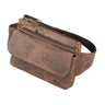 "Atlanta" Vintage Fanny Pack z pravé kůže