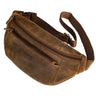 "Bryce" Fanny Pack Kožený fanny Pack Vintage