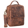 B-Stock "Gideon" kožená taška přes rameno Pánské Vintage