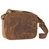 "Tamika" Kožená Crossbody Kabelka Dámská s Širokým Popruhem
