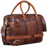 "Travis" Weekender Leather Vintage