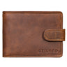 "Larry" Pánská Kožená Peněženka RFID Ochrana Peněženka Kůže