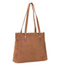 "Brenda" Dámská Kabelka Velká Kožená Shopper Taška Milovnice Vintage