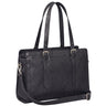 "Evelina" Elegantní Dámská Kožená Shopper Taška Velká Na Notebook 15,6–16 Palců