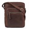 „Ringo“ Kožená Taška Přes Rameno Pro Muže Vintage Crossbody Taška