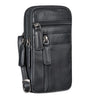 „Asher“ Kožený Opaskový Peněženka Pro Muže Vintage Crossbody Taška