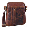 "Emerson" Malá Pánská Kožená Taška přes Rameno Crossbody Taška