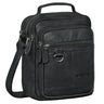 "Jonas" Pánská Kožená Taška Crossbody Malá s Uchem na Tablet 8 Palců