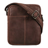 "Jude" Pánská Malá Kožená Taška Vintage Messenger Taška