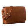 "Reinhold" Vintage Messenger Bag Pánská Kožená Taška na Notebook 15,6–16 Palců