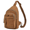 "Montego" Pánská Kožená Crossbody Taška Přes Rameno